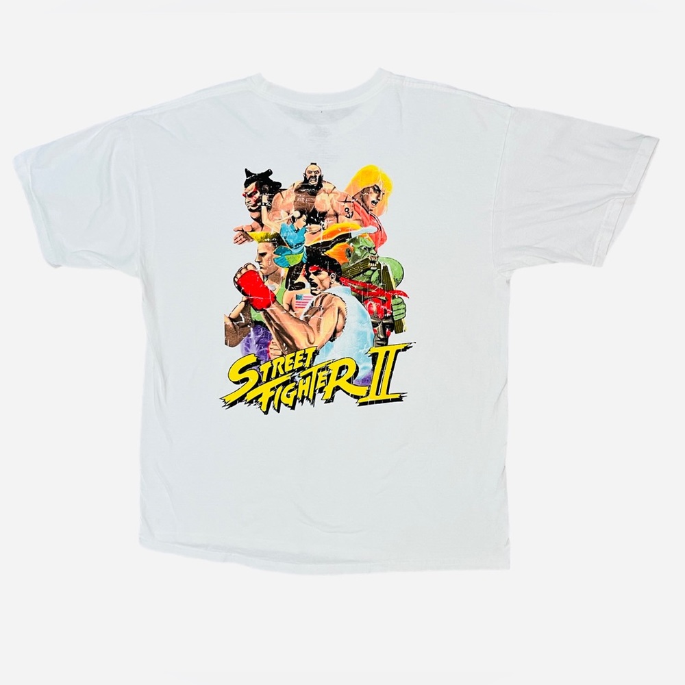 Capcom Street Fighter 2 Video Game Graphic T-Shirt Mens size XL